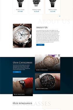 Hosting Company Layout Preview